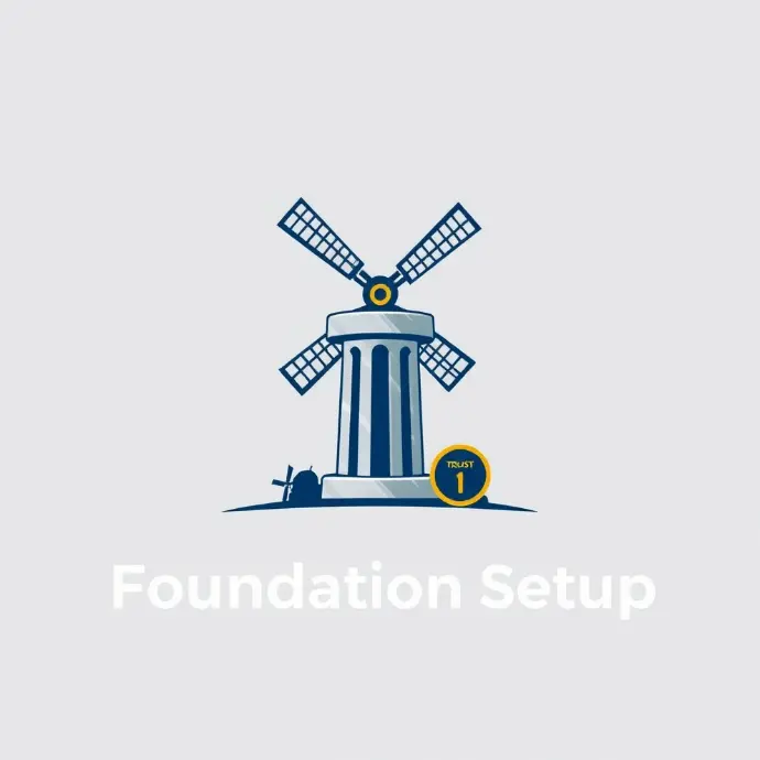 Foundation setup